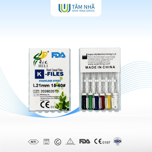 Trâm nội nha K-Files Beli