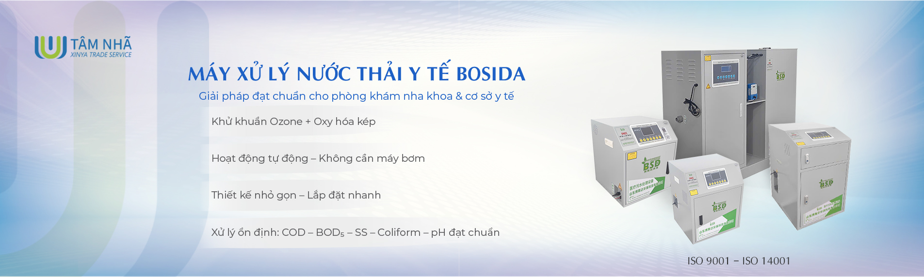 MÁY XỬ LÝ NƯỚC THẢI