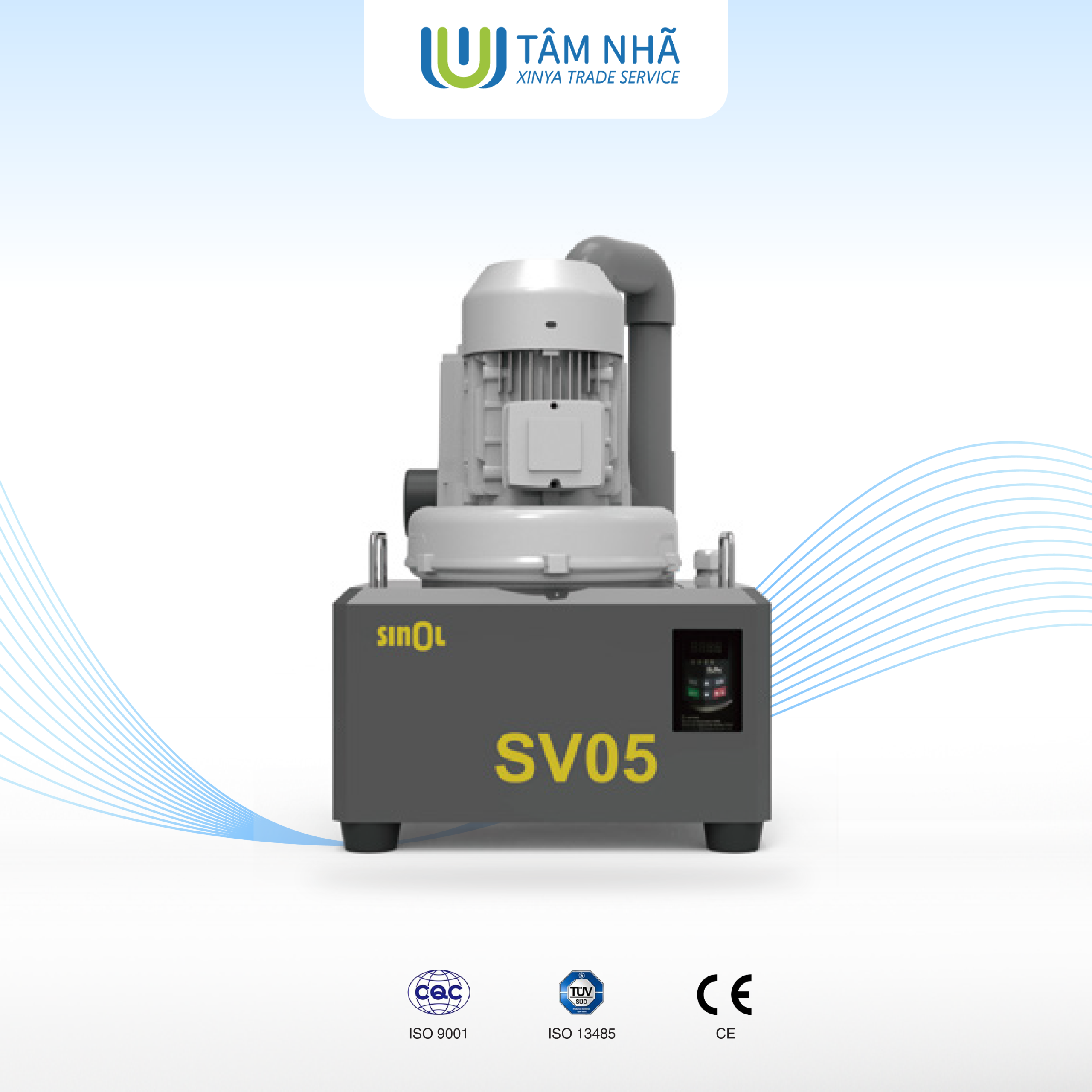 Hệ thống hút trung tâm SINOL SV05 - Cho hệ thống phòng khám lớn - Ảnh 2