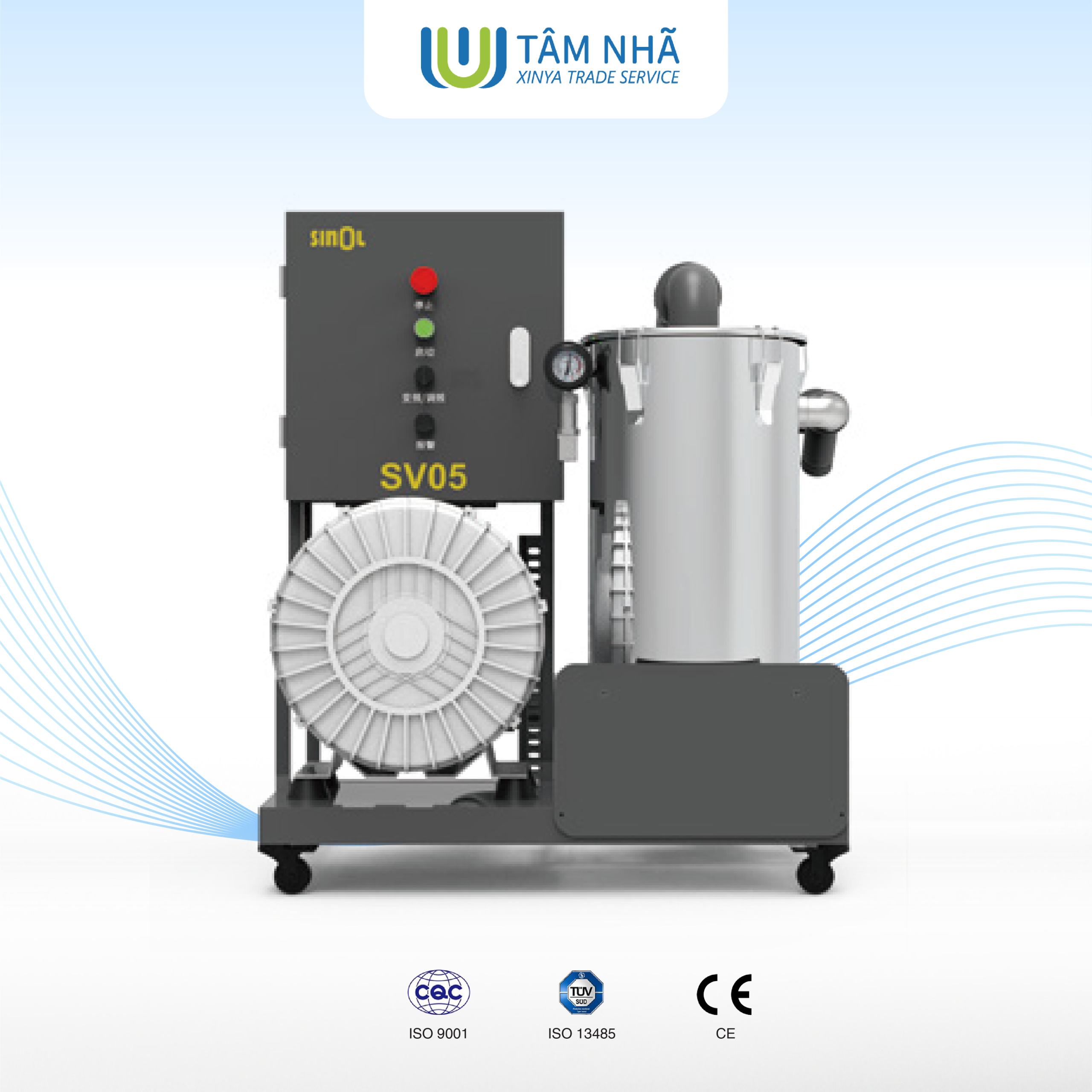 Hệ thống hút trung tâm SINOL SV05 - Cho hệ thống phòng khám lớn