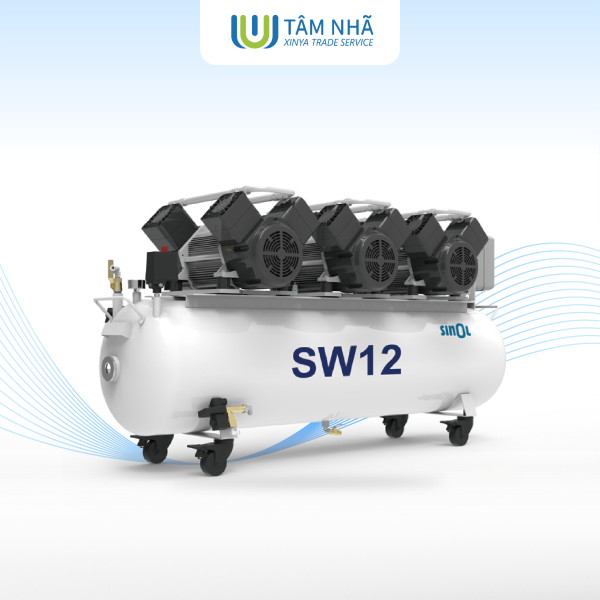 Máy nén khí điện không dầu SINOL SW12